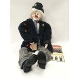 The Hobo Collection clown: "Bertie" with original labels.