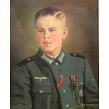 Military interest a German officer circa 1940s signed.