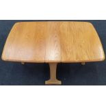 Ercol Blonde Style gate leg coffee table.