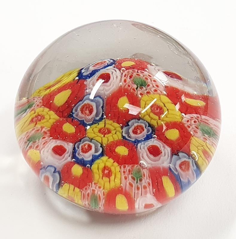 A collection of paperweights to include millefiori Murano castelino. - Image 2 of 3