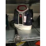 Bissell SpotClean 3698E carpet cleaner (REF 124).