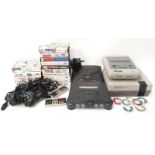 Nintendo and Sega vintage gaming consoles and games to include Nintendo Entertainment System,