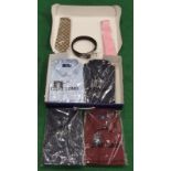 Men's AC Gust Uomo four size 16 shirt boxed set with two tie's and a belt (REF 29).