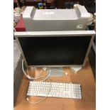 Apple Mac Pro PC Tower with Apple monitor and keyboard (REF C5).