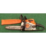 Stihl MS 170 petrol chainsaw (WP).