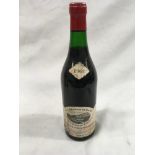 A 1962 bottle of Gevrey-Chambertin from M.L. Régnier de Nuits.