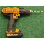 DeWalt cordless drill (REF 23).