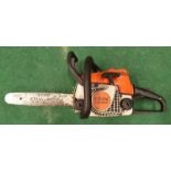 Stihl MS180C petrol chainsaw (HP).