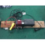 Come-Up electric trailer winch (HP).