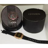 Boxed Citizen watch together another watch ref 41,112