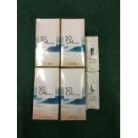 Four Hollister So Cal eau de cologne 100ml bottles together with two Clinique Stay Matte oil free
