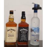 Three bottles of Alcohol R.4,8,13