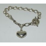 A links of London genuine silver bracelet