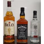 Three bottles of Alcohol (R8,9,12)