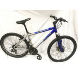 Apollo XC26 blue and silver mountain bike (HP).