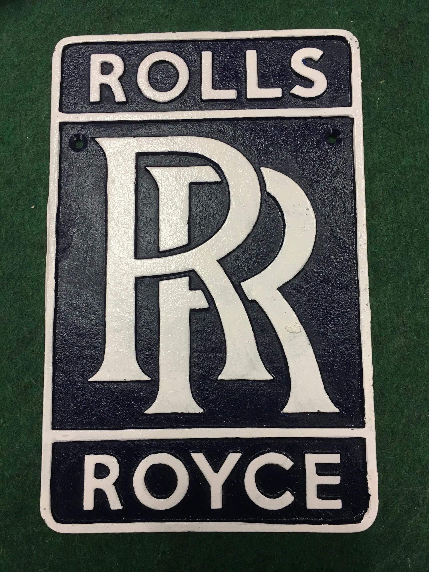 Rolls royce sign (ref 235)