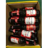 Collection of bottled Budweiser Lager (REF 79).