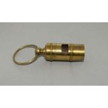 Brass Cased White Star Line Style Whistle