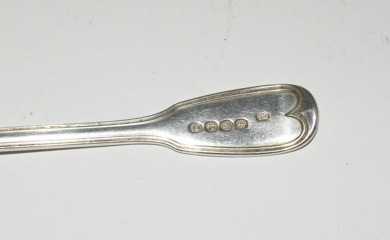 Six Silver hallmarked dessert spoons. 315 grams. - Image 5 of 5