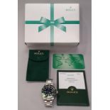 Rolex Submariner 16610, with service box and papers.