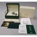 Rolex Sea-Dweller Watch 16600, box & papers, dated 2006.
