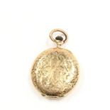 14ct Gold ladies Full Hunter pocket watch.