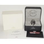 Omega Limited Edition Michael Schumacher watch with box and papers. Number 6977 of 11111.