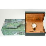 Rolex 18ct Gold Yachtmaster Wristwatch in original box.