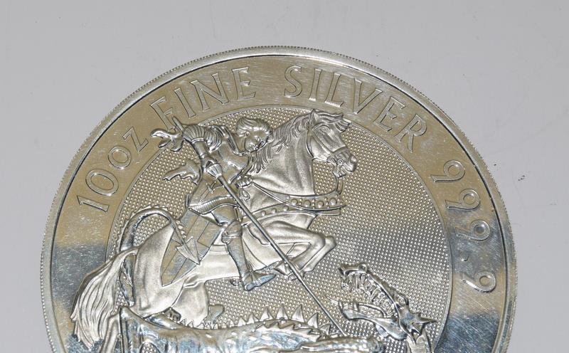 10oz Silver 999.9 Coin, Boxed - Image 10 of 12