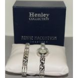 Rennie Mackintosh Boxed Bracelet & Watch Set.