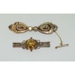 2 Victorian Brooches. (NI006)