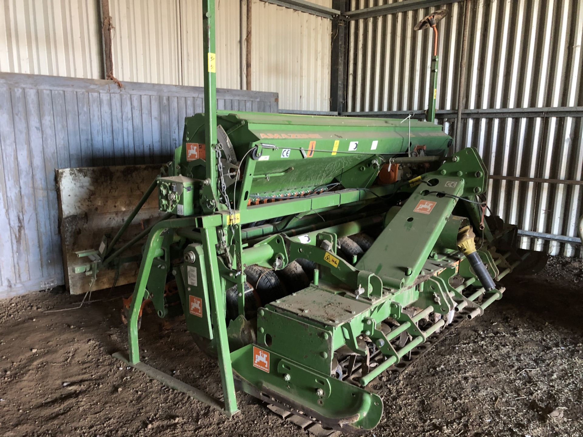 AMAZONE COMBI DRILL, RP AD 302, DRILL STAR, POWER HARROW, SUFFOLK COULTER. - Image 4 of 12