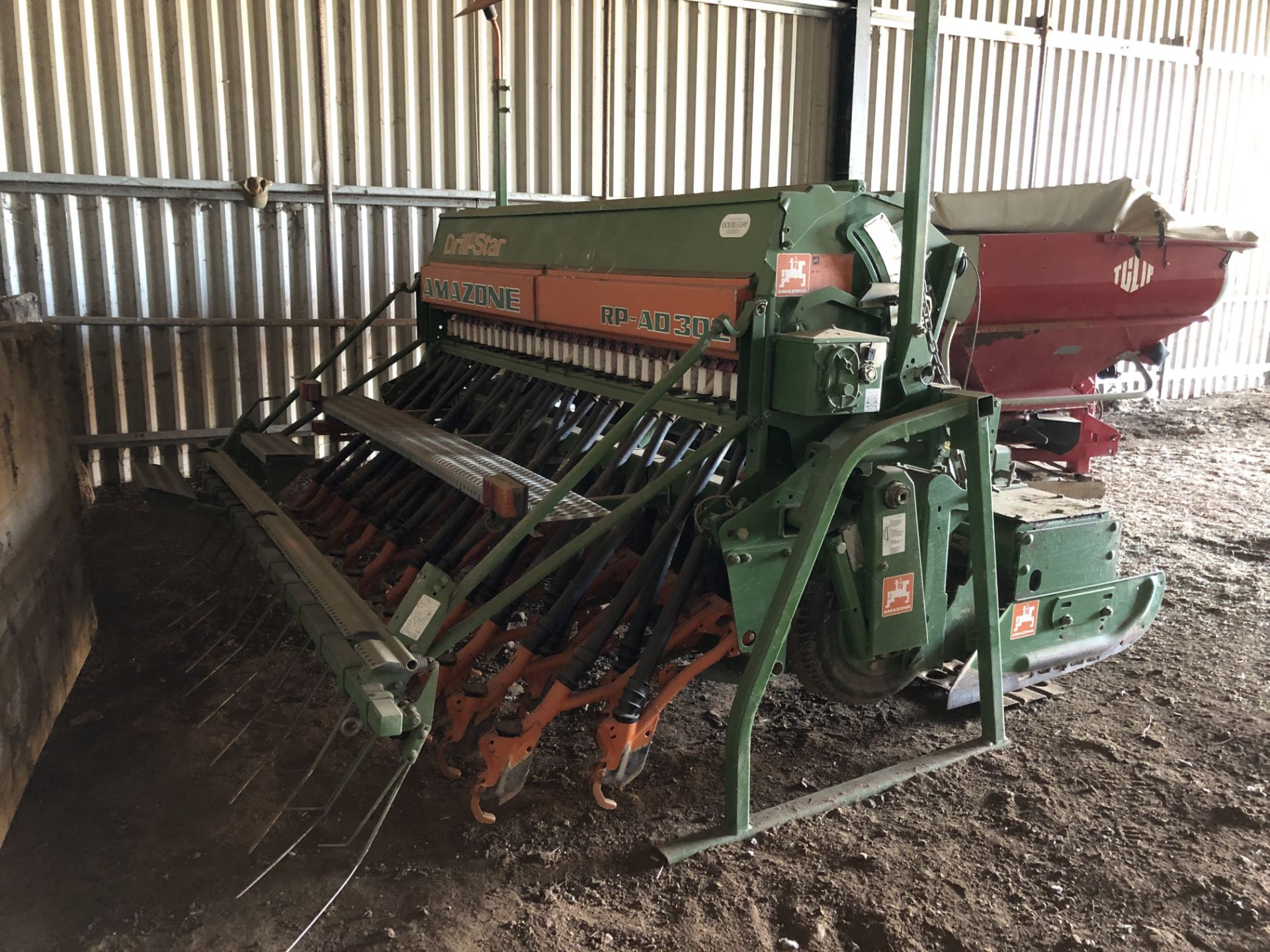 AMAZONE COMBI DRILL, RP AD 302, DRILL STAR, POWER HARROW, SUFFOLK COULTER. - Image 5 of 12