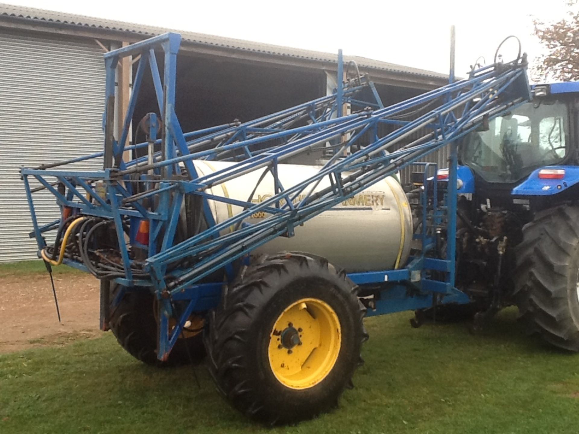 HORSTINE FARMERY 2000 LITRE TRAILED 18 METRE SPRAYER. - Image 4 of 6