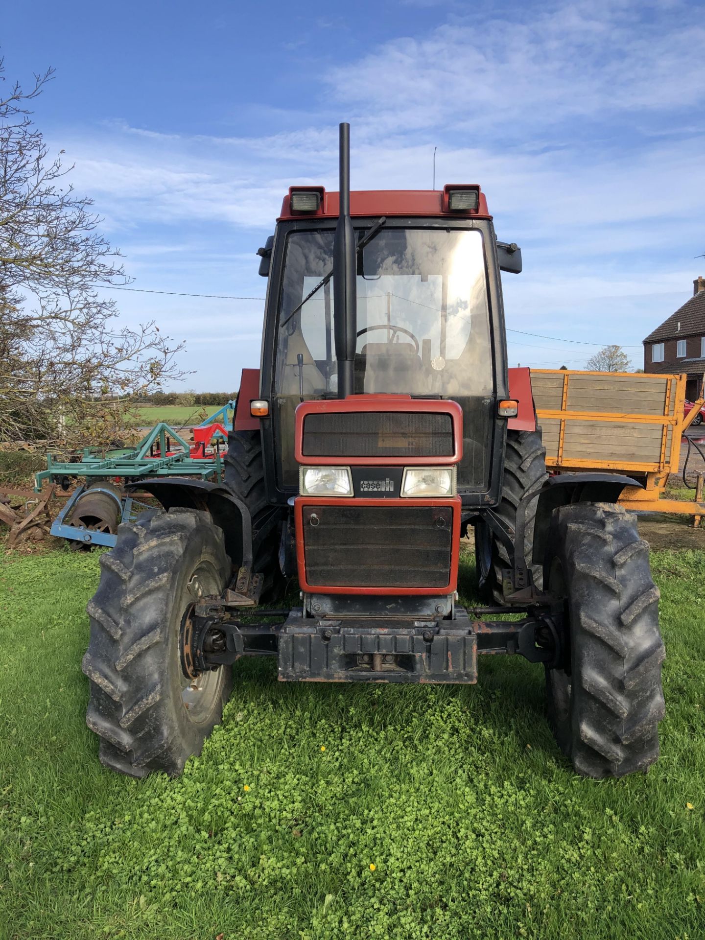 CASE 856 XL+, 4 WHEEL DRIVE, NEW CLUTCH AND FLYWHEEL FITTED BY A DOWNING. - Image 5 of 9