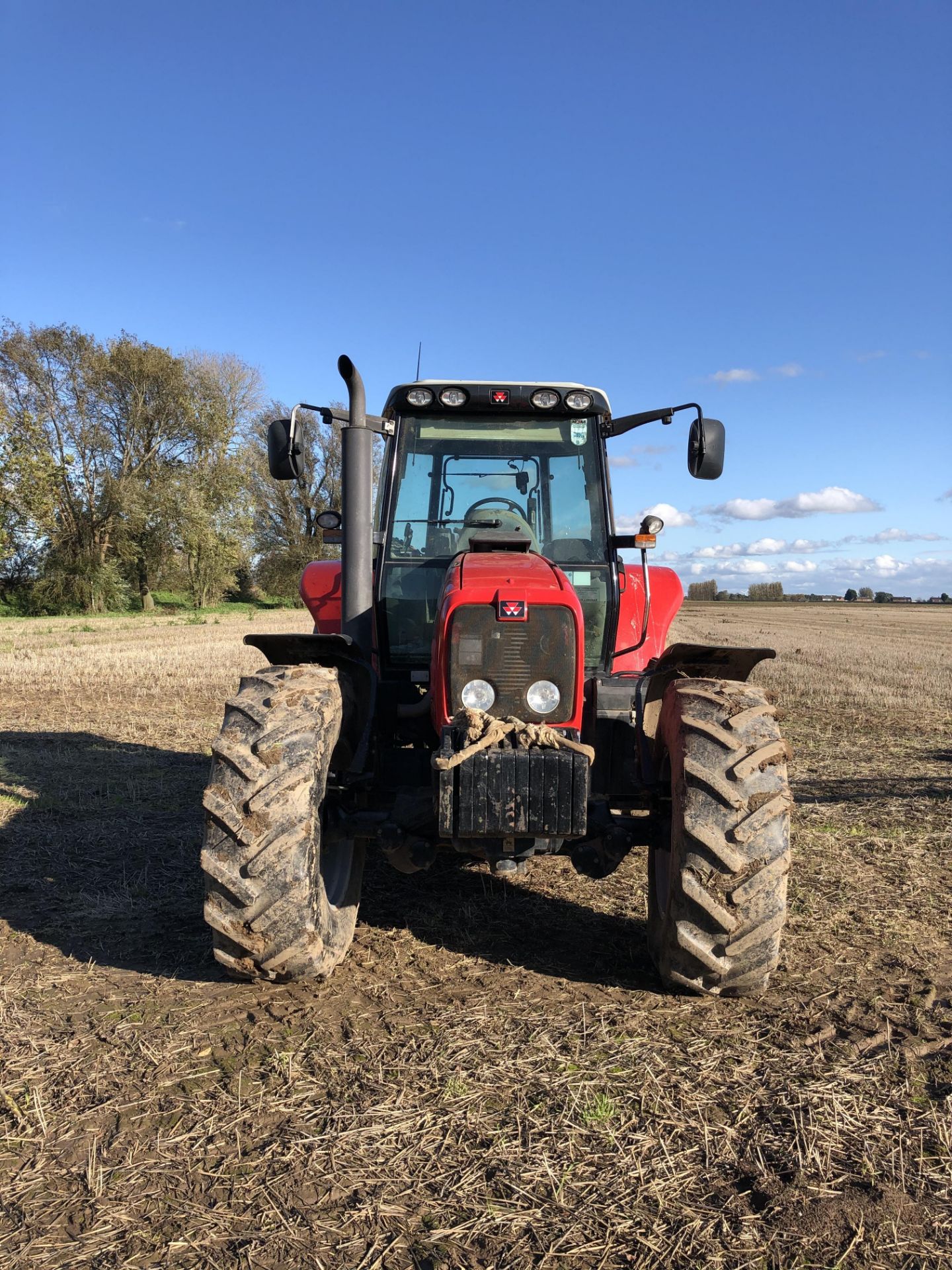 2007 AU07 DVC MASSEY FERGUSON DYNA-6, 6480, 3 SPOOL VALVES, REAR TYRES 20.8 R38, FRONT TYRES 16. - Image 8 of 14