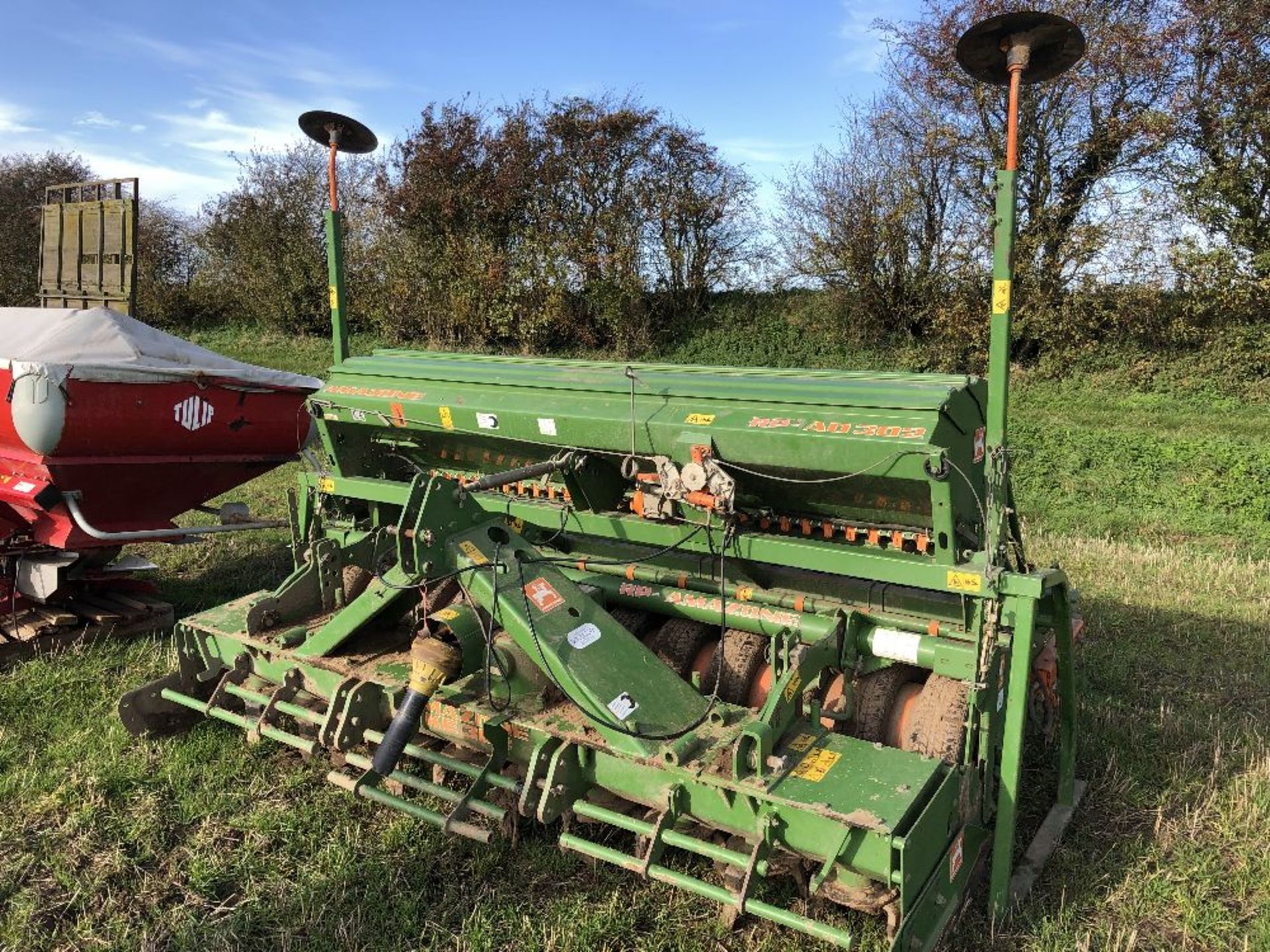 AMAZONE COMBI DRILL, RP AD 302, DRILL STAR, POWER HARROW, SUFFOLK COULTER. - Image 11 of 12