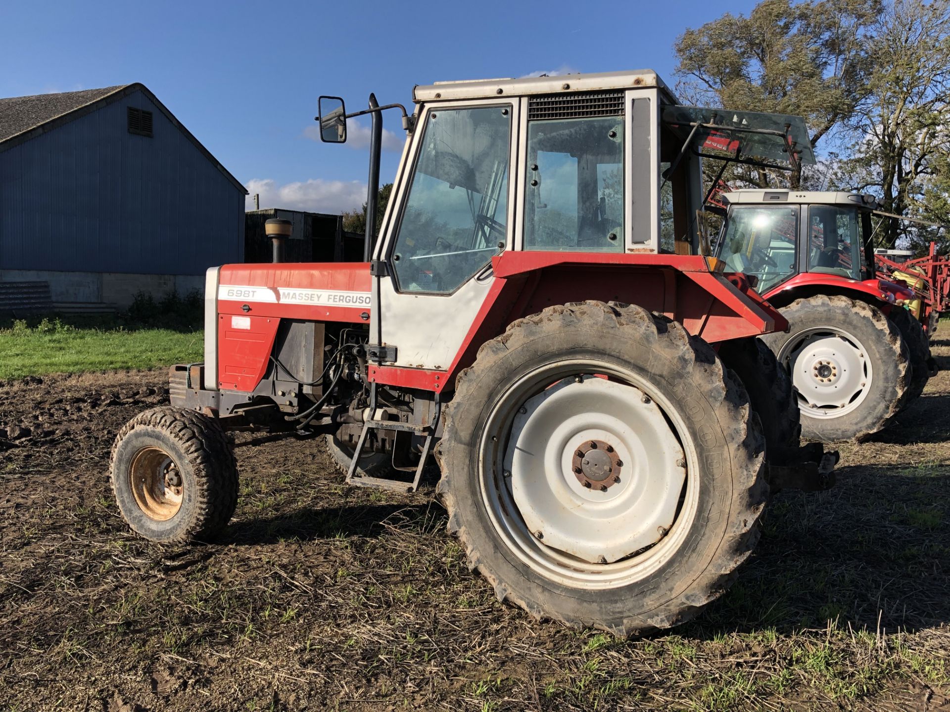 1984 B963 TDO MASSEY FERGUSON 698T TRACTOR, 6,852 HOURS, REAR TYRES 13.6 R38, 2 SPOOL VALVES. - Image 7 of 15