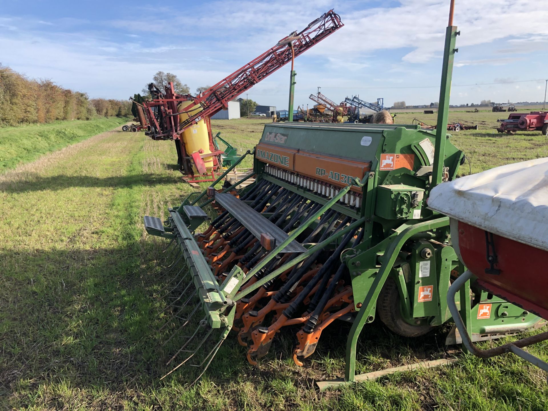 AMAZONE COMBI DRILL, RP AD 302, DRILL STAR, POWER HARROW, SUFFOLK COULTER. - Image 10 of 12