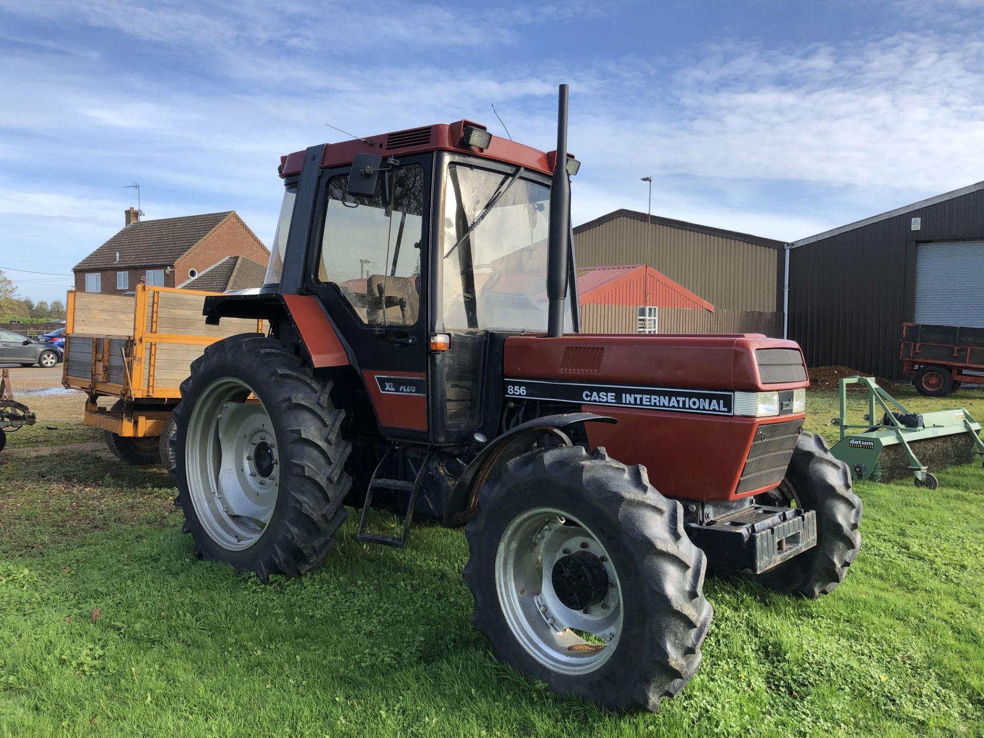CASE 856 XL+, 4 WHEEL DRIVE, NEW CLUTCH AND FLYWHEEL FITTED BY A DOWNING. - Image 6 of 9