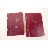 Two volumes 'Neales Photographic Reference Plates' by E & BM Lamb