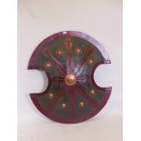 A replica dipylon shield, 44" diameter
