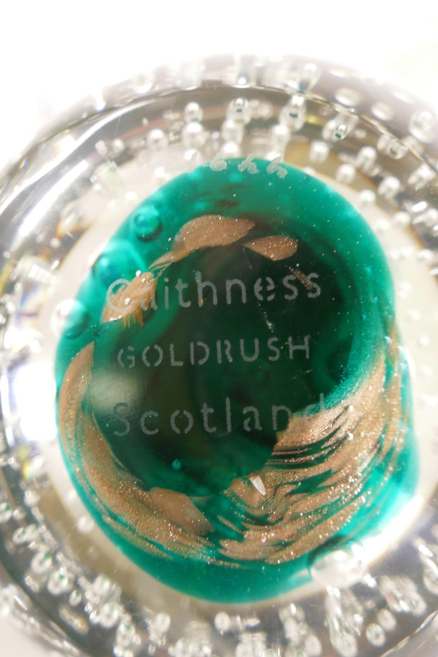 Six Caithness paperweights, all numbered and individually titled; 'Moonflower', 'Goldrush', ' - Image 4 of 4