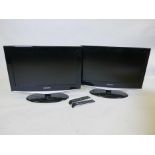 Two Samsung LCD 26" HD tvs, model LE26R74BD