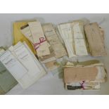 Wills and probate documents relating to Edward and Evelyn Heseltine, and of the Honourable H.G.E.