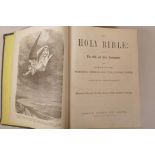 A C19th illustrated family bible published by Cassell, Petter and Galphin, London