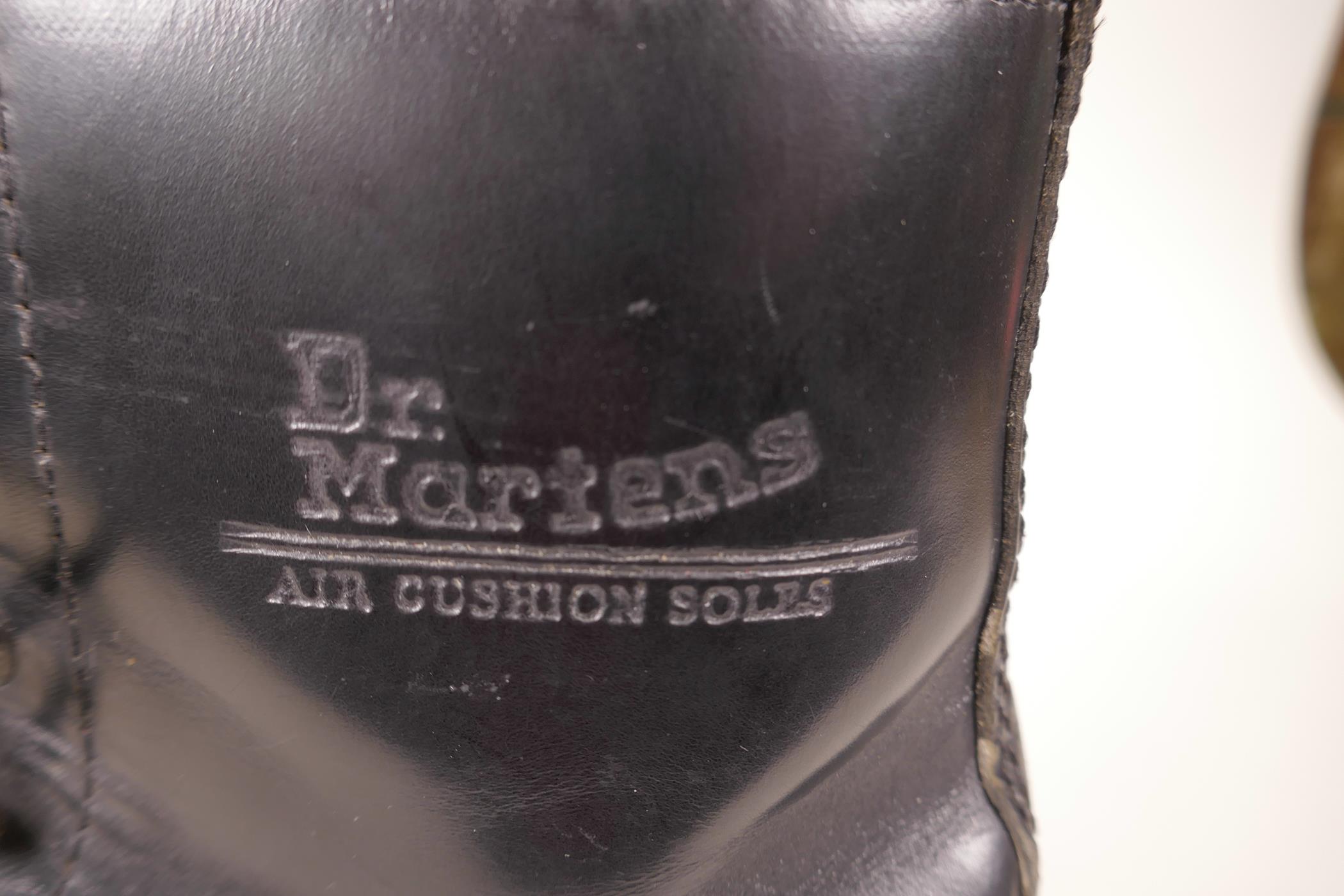 A pair of Doc Martens 'Airware' black leather boots, size 8 - Image 2 of 4