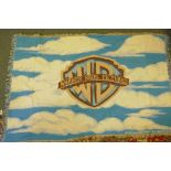 A rare woollen throw made for Warner Bros, dated 1994, 68" x 46"