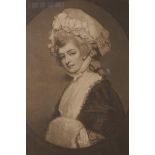 John Raphael Smith - engraver (British, 1752-1812), after George Romney (British, 1734-1802), 'Mrs