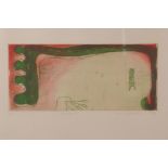 Fiona Robinson (British, late C20th), 'Foot Print', etching, signed and dated 1992, lower margin,